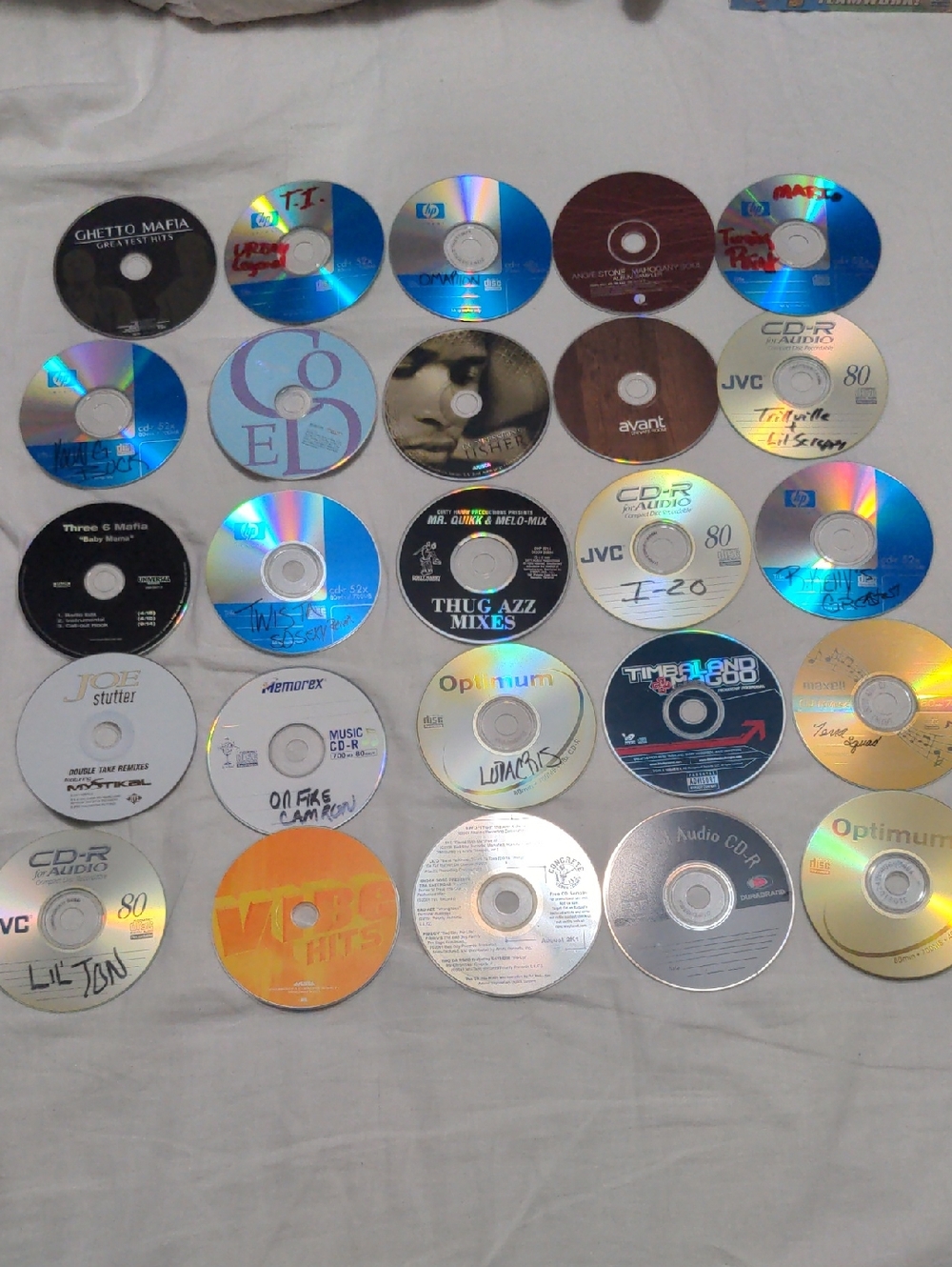 Late 90's Early 2000's Rap CD Lot